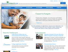 Tablet Screenshot of digitalliteracy.gov